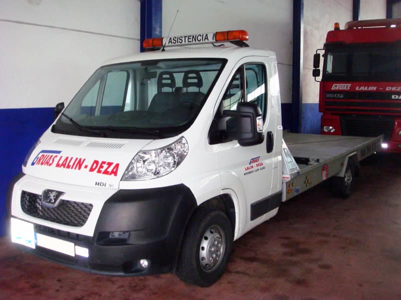 Vehículos de asistencia para vehículos y furgones