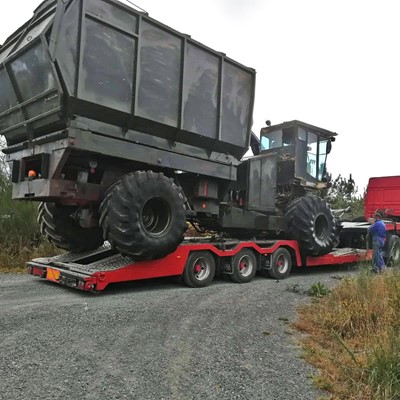 ¿Qué tipo de mercancías transportamos en Grúas Lalín Deza?