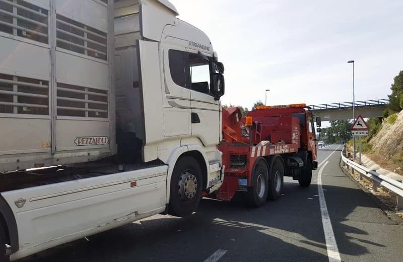 Transporte de maquinaria pesada en Ourense - Imagen 1