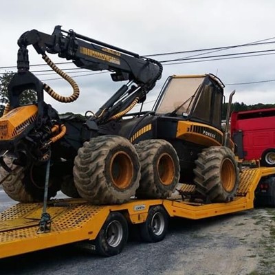Transporte de maquinaria pesada en Ourense